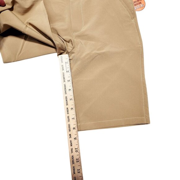 The Children's Place Boys Uniform Quick Dry‎ Chino Shorts Tan Size 10 NEW - Picture 8 of 11
